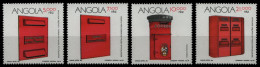 Angola 1994 - Mi-Nr. 973-976 ** - MNH - Briefkästen - Angola