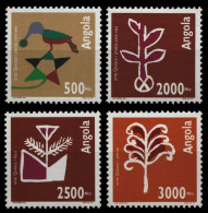 Angola 1994 - Mi-Nr. 953-956 ** - MNH - Quioca-Kunst - Angola