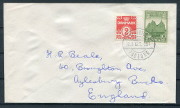 1962 Denmark Railway Cover Fredericia / Padborg - Briefe U. Dokumente