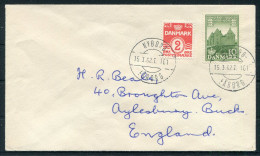 1962 Denmark Railway Cover Nyborg / Faborg - Cartas & Documentos