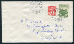 1962 Denmark Railway Cover Nyborg / Svendborg - Cartas & Documentos