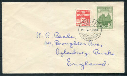 1962 Denmark Railway Cover Alborg / Frederikshavn - Briefe U. Dokumente