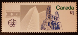 Canada 1976 MNH Sc #687**   1$  Olympics, Notre Dame - Neufs