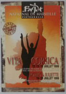 DANSE / CORSE - Vita Corsica - Ballet National De Marseille - Carte Publicitaire - Danse