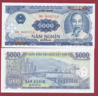 Viêt-Nam --5000 Dong   --1991---UNC---(415) - Viêt-Nam