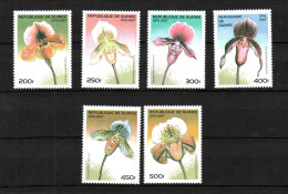 Guinee 1997 Set Orchids/Flowers/Blumen Stamps (Michel 1624/29) MNH - Guinea (1958-...)