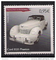 2013 Andorra France Mi. 758**MNH  Cord 810 Phaeton - Nuevos