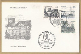 DE.- ERSTTAGSBRIEF. BERLIN ANSICHTEN. ERSTAUSGABETAG 16.11.1976. FDC. SONDERPOSTWERTZEICHEN. BERLIN 12. - 1971-1980