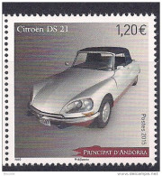 2015 Andorra FR. Mi. 786 **MNH  Citroën DS 21 - Neufs