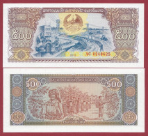 Laos --500 Kip  --2015---UNC---(419) - Laos