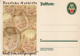 GERMANY WEIMAR REPUBLIC 1929 POSTCARD MiNr P 209 UNUSED - Cartes Postales