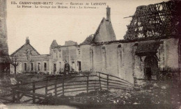 CANNY-SUR-MATZ      ( OISE )   ENVIRONS DE LASSIGNY. LA FERME . LA GRANGE DES MOINES DITE " LA GARENNE " - Lassigny