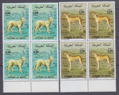 1984 Morocco 1061VB-1062VB Dogs 12,00 € - Honden