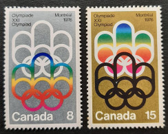 Canada 1973 MNH Sc #623**-624**   8+15c  Olympic Games 1976 - Neufs