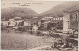 Alliance Santi  Quaranta Saranda (Albanie)  Le Port Au Moment De La Guerre Des Balkans  1918 - Albanie