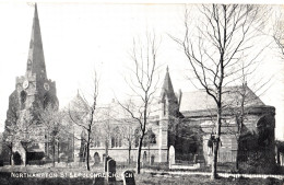 CG20. Vintage Postcard. St. Sepulchre Church, Northamptonshire - Northamptonshire