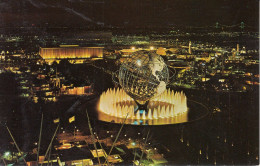 CG29. Vintage US Postcard. New York World's Fair. Unisphere. Peace ...... - Expositions