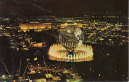 CG29. Vintage US Postcard. New York World's Fair. Unisphere. Peace ...... - Exhibitions