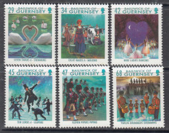 2006 Guernsey Christmas Noel Navidad 12 Days Of Christmas Set Of 6 (missing Strip Of 6) MNH @ BELOW FACE VALUE - Guernsey