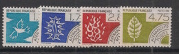 FRANCE - 1988 - Préo N°YT. 198 à 201 - Série Complète - Neuf Luxe ** / MNH / Postfrisch - 1964-1988