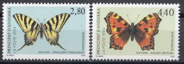 FRENCH ANDORRA 472-473,unused,butterflies (**) - Nuevos