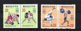 Korea 1972 Satz 845/48 Olympische Spiele/Sport Postfrisch - Corea Del Sur