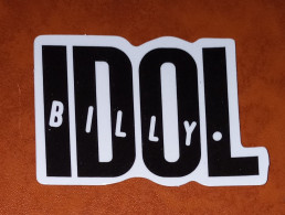 Sticker Music, Billy Idol - Andere & Zonder Classificatie