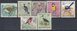 AUSTRALIA 339-345,used,birds - Usati