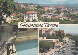 CARTOLINA  C5 CHIANCIANO TERME,SIENA,TOSCANA-STORIA,MEMORIA,CULTURA,RELIGIONE,IMPERO ROMANO,BELLA ITALIA,VIAGGIATA 1965 - Siena