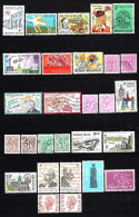 Belgique 1978 à 1982  78 Timbres Différents  3,50 €    (cote 46,65 €  78 Valeurs) - Used Stamps