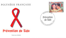 FDC - Prévention Du SIDA, Oblit 20/9/01 - FDC