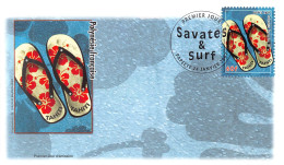 FDC - Savate Et Surf (2 Env), Oblit 24/1/07 - FDC