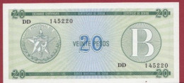 Cuba--20 Pesos ---1985-  (B)----UNC---(449) - Cuba