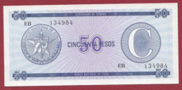 Cuba--50 Pesos ---1985-  (C)----UNC---(450) - Cuba