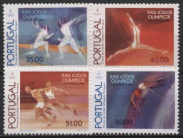 Portugal 1984 Olympia Sommerspiele Los Angeles 1635/38 Postfrisch - Ungebraucht