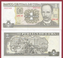 Cuba--1 Peso ---2016----UNC---(452) - Kuba