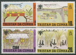 Tristan Da Cunha 1979 Int. Jahr Des Kindes Kinderzeichnungen 266/69 Postfrisch - Tristan Da Cunha