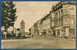 Anklam Steinstraße Geschäfte, Gelaufen 1969 Marke Fehlt (AK4126) - Anklam