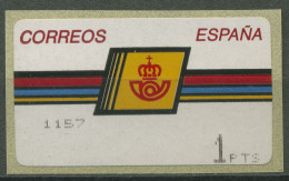 Spanien 1992 Automatenmarken Einzelwert ATM 4.2.1 Postfrisch - Nuovi