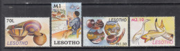 2006 Lesotho Baskets Handicrafts Pottery Ceramics Complete Set Of 4 MNH - Lesotho (1966-...)