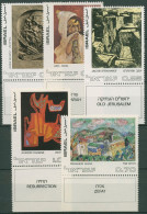 Israel 1972 Kunst Gemälde Relief 542/46 Mit Tab Postfrisch - Unused Stamps (with Tabs)