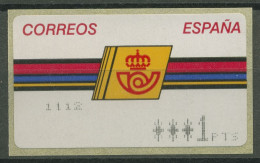 Spanien 1992 Automatenmarken Einzelwert ATM 4.3.2.1 Postfrisch - Neufs