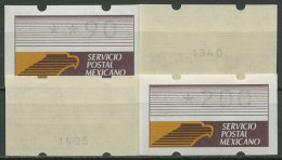 Mexiko 1990 Automatenmarken Satz 90/130/190/200, ATM 1 Z Mit Nr. Postfrisch - Mexico
