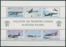 Franz. Antarktis 2012 Frachtflüge Flugzeuge Block 30 Postfrisch (C40592) - Blocks & Sheetlets