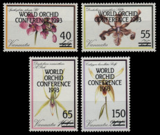 Vanuatu 1993 - Mi-Nr. 910-913 ** - MNH - Orchideen / Orchids - Vanuatu (1980-...)