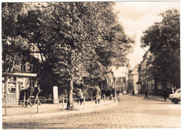 Postkarte Güstrow -Kiosk Am Pferdemarkt/Straße Des Friedens, S/w, 1968, Ungelaufen, I-II - Güstrow