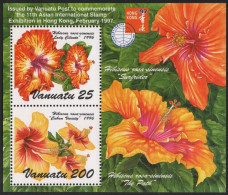 Vanuatu 1997 - Mi-Nr. Block 30 ** - MNH - Blumen / Flowers - Vanuatu (1980-...)