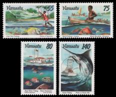 Vanuatu 1996 - Mi-Nr. 1000-1003 ** - MNH - Fische / Fish - Vanuatu (1980-...)