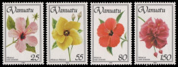 Vanuatu 1993 - Mi-Nr. 906-909 ** - MNH - Blumen / Flowers - Vanuatu (1980-...)