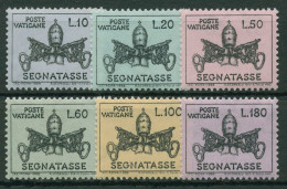 Vatikan 1968 Portomarken Wappen P 19/24 Postfrisch - Postage Due